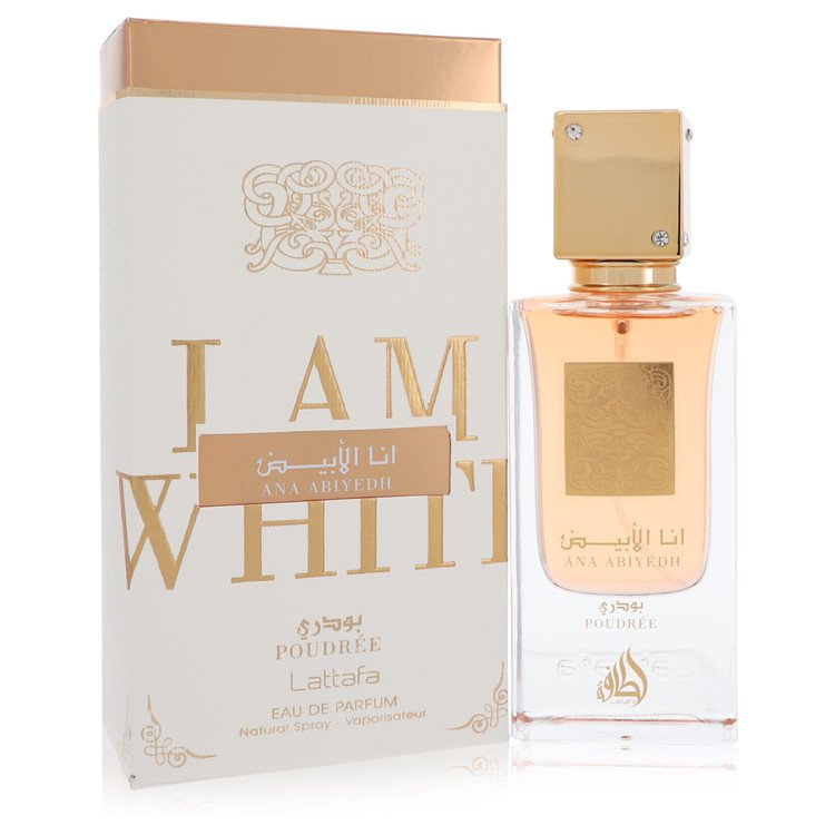 Ana Abiyedh I Am White Poudree Perfume by Lattafa