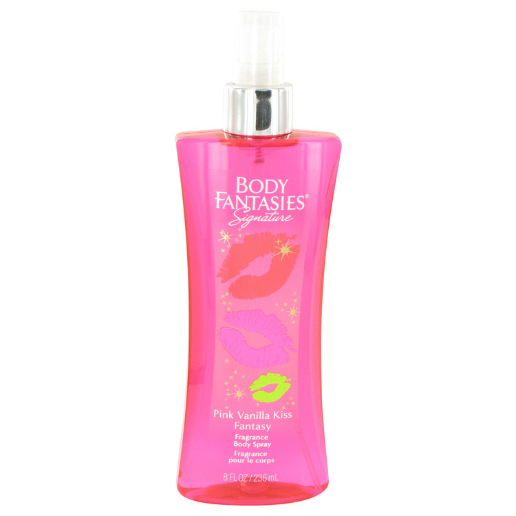 Body Fantasies Signature Pink Vanilla Kiss Fantasy Perfume by Parfums De Coeur