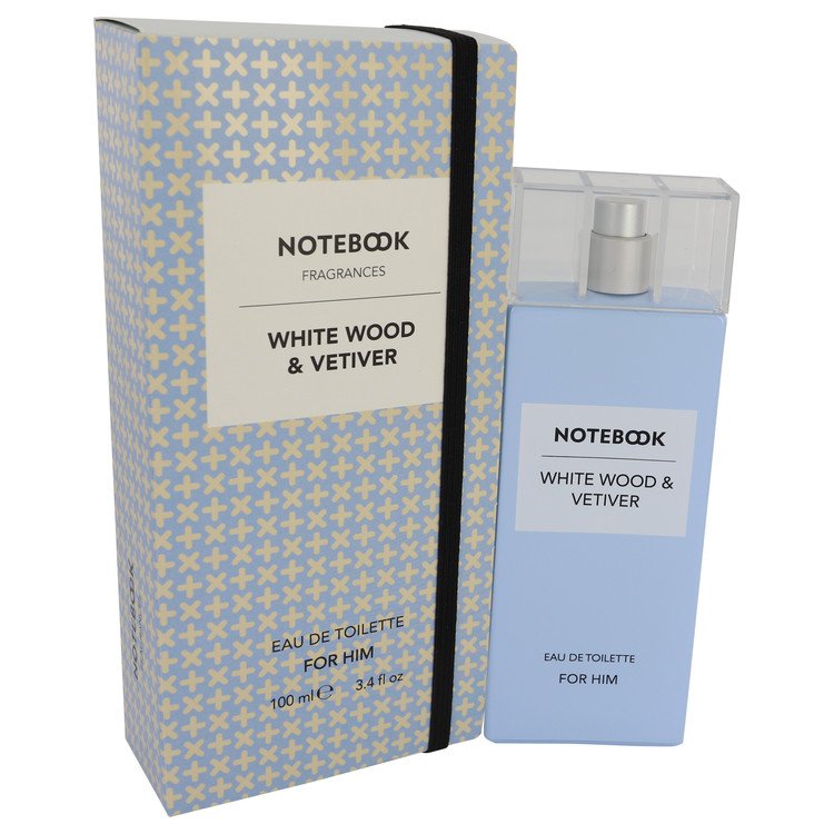 Notebook White Wood & Vetiver Cologne by Selectiva SPA