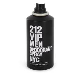 212 Vip Cologne by Carolina Herrera 5 oz Deodorant Spray (Tester)