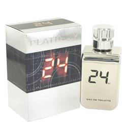 24 Platinum The Fragrance Cologne by Scentstory 3.4 oz Eau De Toilette Spray