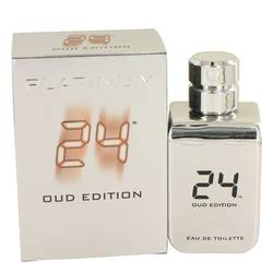 24 Platinum Oud Edition Cologne by Scentstory 3.4 oz Eau De Toilette Concentree Spray (Unisex)