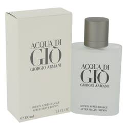 Acqua Di Gio Cologne by Giorgio Armani 3.4 oz After Shave Lotion