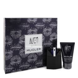 Alien Man Cologne by Thierry Mugler -- Gift Set - 1.7 oz Eau De Toilette Spray Refillable 1.7 oz Hair & Body Shampoo