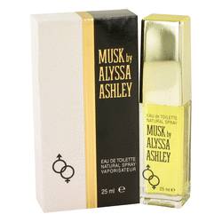 Alyssa Ashley Musk Perfume by Houbigant 0.85 oz Eau De Toilette Spray