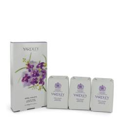 April Violets Perfume by Yardley London 3.5 oz 3 x 3.5 oz Soap
