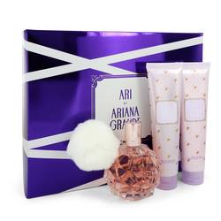 Ari Perfume by Ariana Grande -- Gift Set - 3.4 oz Eau De Parfum Spray + 3.4 oz Body Lotion + 3.4 oz  Shower Gel
