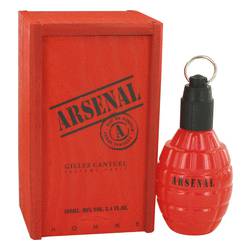 Arsenal Red Cologne by Gilles Cantuel 3.4 oz Eau De Parfum Spray (New)