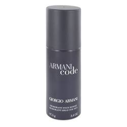 Armani Code Cologne by Giorgio Armani 3.4 oz Deodorant Spray