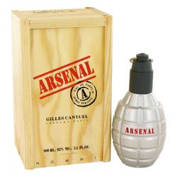 Arsenal Red Cologne by Gilles Cantuel 3.4 oz Eau De Parfum Spray