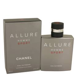 Allure Homme Sport Eau Extreme Cologne by Chanel 3.4 oz Eau De Parfum Spray