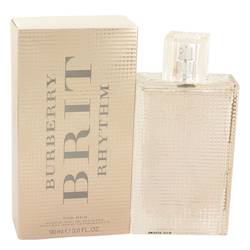 Burberry Brit Rhythm Floral Perfume by Burberry 3 oz Eau De Toilette Spray