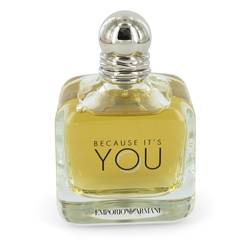 Because It's You Perfume by Giorgio Armani 3.4 oz Eau De Parfum Spray (unboxed)