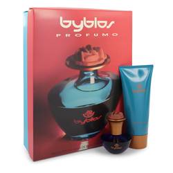Byblos Perfume by Byblos -- Gift Set - 1.68 oz Eau De Parfum Spray + 6.75 Body Lotion
