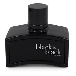 Black Is Black Cologne by Nu Parfums 3.4 oz Eau De Toilette Spray (unboxed)