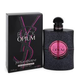 Black Opium Perfume by Yves Saint Laurent 2.5 oz Eau De Parfum Neon Spray