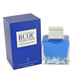 Blue Seduction Cologne by Antonio Banderas 3.4 oz Eau De Toilette Spray
