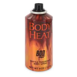 Bod Man Body Heat Sexy X2 Cologne by Parfums De Coeur 4 oz Body Spray (Tester)