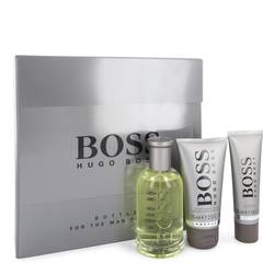 Boss No. 6 Cologne by Hugo Boss -- Gift Set - 3.4 oz Eau De Toilette Spray + 2.5 oz After Shave Balm + 1.6 oz Shower Gel