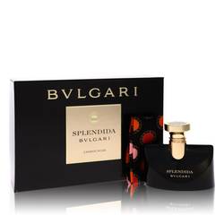 Bvlgari Splendida Jasmin Noir Perfume by Bvlgari -- Gift Set - 3.4 oz Eau De Parfum Spray + Silk Bandeau