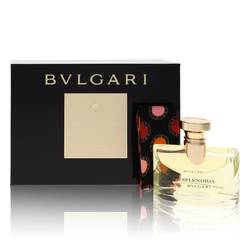 Bvlgari Splendida Iris D'or Perfume by Bvlgari -- Gift Set - 3.4 oz Eau De Parfum Spray + Silk Bandeau