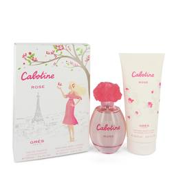 Cabotine Rose Perfume by Parfums Gres Gift Set - 3.4 oz Eau De Toilette Spray + 6.7 oz Body Lotion