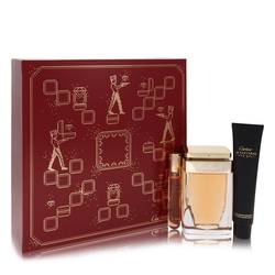 Cartier La Panthere Perfume by Cartier -- Gift Set - 2.5 oz Eau De Parfum Spray + 0.33 Mini EDP Spray + 1.3 oz Hand Cream