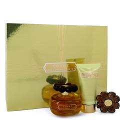 Covet Perfume by Sarah Jessica Parker -- Gift Set - 3.4 oz Eau De Parfum Spray + 2.5 oz Body Loiton + Perfume Compact
