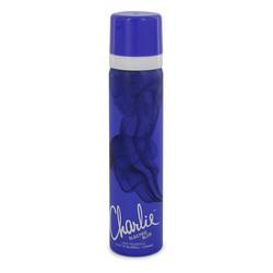 Charlie Electric Blue Perfume by Revlon 2.5 oz Body Spray