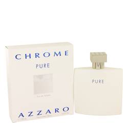 Chrome Pure Cologne by Azzaro 3.4 oz Eau De Toilette Spray