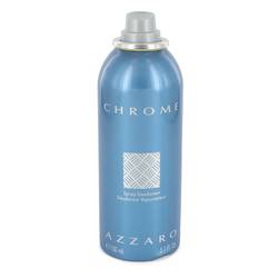Chrome Cologne by Azzaro 5 oz Deodorant Spray (Tester)