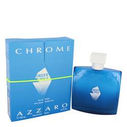 Chrome Under The Pole Cologne by Azzaro 3.4 oz Eau De Toilette Spray (Alcohol Free)