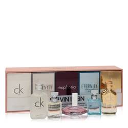 Ck One Perfume by Calvin Klein -- Gift Set - .33 oz Mini EDT CK One + .16 oz Mini EDP in Eternity for Women + .13 oz Mini EDP in Euphoria + .16 oz Mini EDP in Eternity Air + .33 oz Mini EDT in CK One Gold