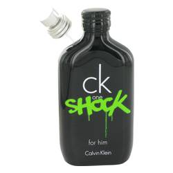 Ck One Shock Cologne by Calvin Klein 3.4 oz Eau De Toilette Spray (unboxed)