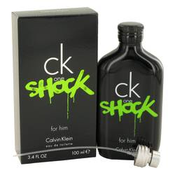 Ck One Shock Cologne by Calvin Klein 3.4 oz Eau De Toilette Spray