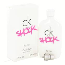 Ck One Shock Perfume by Calvin Klein 1.7 oz Eau De Toilette Spray