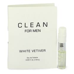 Clean White Vetiver Cologne by Clean 0.05 oz Vial (sample)