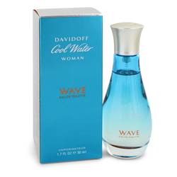 Cool Water Wave Perfume by Davidoff 1.7 oz Eau De Toilette Spray