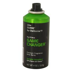 Designer Imposters Game Changer Cologne by Parfums De Coeur 4 oz Body Spray (Tester)