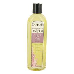 Bath Oil Sooth & Sleep With Lavender Perfume by Dr Teal's 8.8 oz Pure Epsom Salt Body Oil Sooth & Sleep with Lavender
