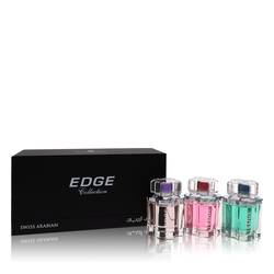 Edge Intense Perfume by Swiss Arabian -- Gift Set - Edge 3.4 oz Eau De Parfum Spray for Women + Edge Intense 3.4 oz Eau De Parfum Spray for Women + Edge Intense 3.4 oz Eau De Toilette Spray for Men