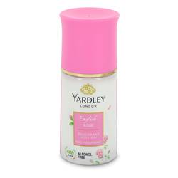 English Rose Yardley Perfume by Yardley London 1.7 oz Deodorant Roll-On Alcohol Free