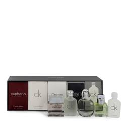 Eternity Perfume by Calvin Klein -- Gift Set - Deluxe Fragrance Collection Includes CK One, Euphoria, CK All, Obsessed and Eternity