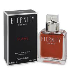 Eternity Flame Cologne by Calvin Klein 3.4 oz Eau De Toilette Spray