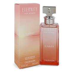 Eternity Summer Perfume by Calvin Klein 3.4 oz Eau De Parfum Spray (2020)