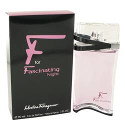 F For Fascinating Night Perfume by Salvatore Ferragamo 3 oz Eau De Parfum Spray