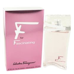 F For Fascinating Perfume by Salvatore Ferragamo 3 oz Eau De Toilette Spray
