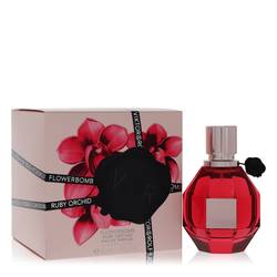 Flowerbomb Ruby Orchid Perfume by Viktor & Rolf 1.7 oz Eau De Parfum Spray