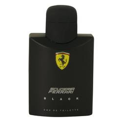 Ferrari Scuderia Black Cologne by Ferrari 4.2 oz Eau De Toilette Spray (unboxed)