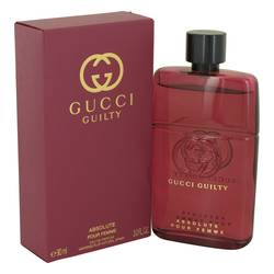 Gucci Guilty Absolute Perfume by Gucci 3 oz Eau De Parfum Spray